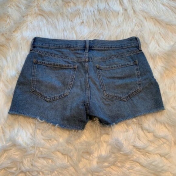 Old Navy Denim Cut Off Short Pacifica Light Blue - Picture 7 of 8